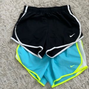 Two pair of Nike dry fit running shorts!  Summer time!!
